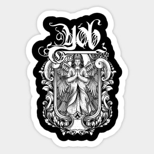 YOB band Sticker